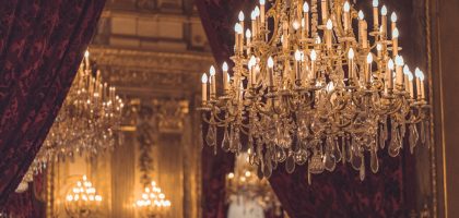 Photo Elegant chandelier
