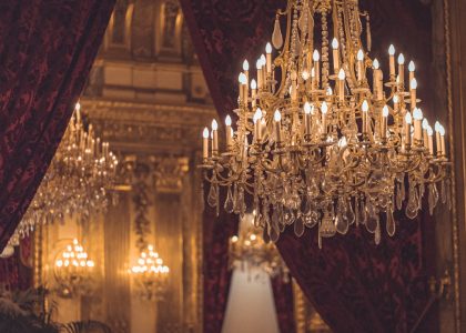 Photo Elegant chandelier
