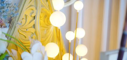 Photo Vintage chandelier