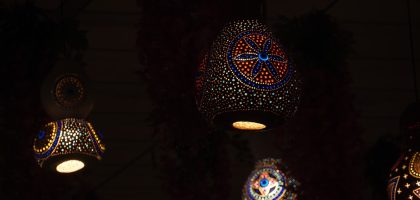 Photo Nordic circular chandelier