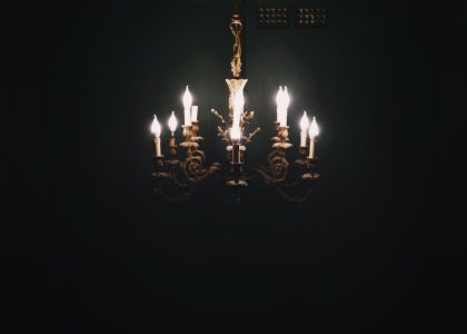 Photo chandelier