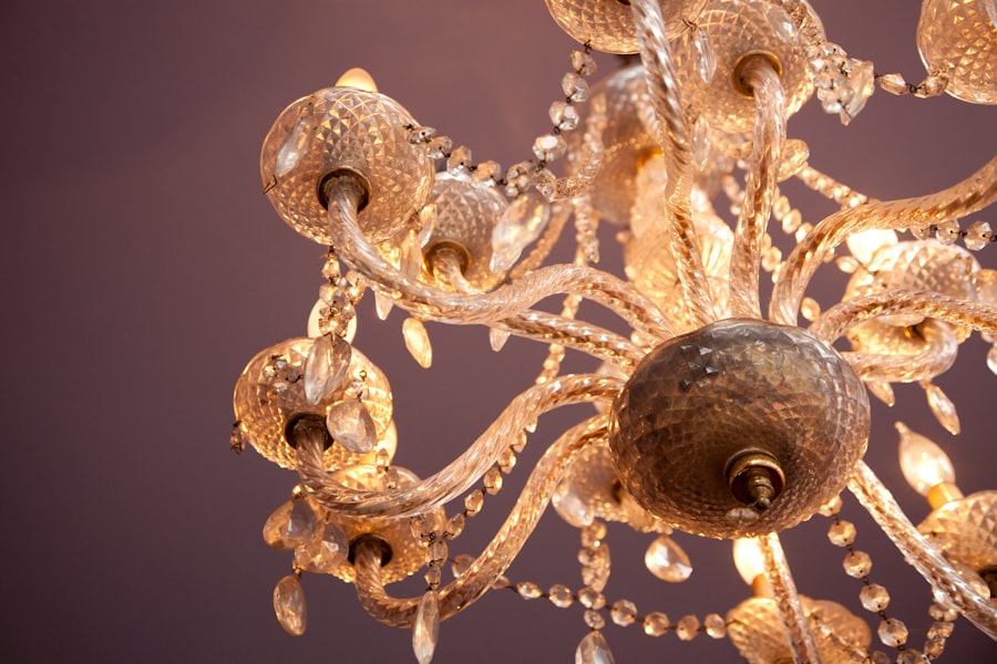 Photo luxury chandelier