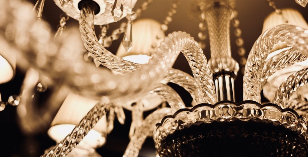 Photo luxury chandelier