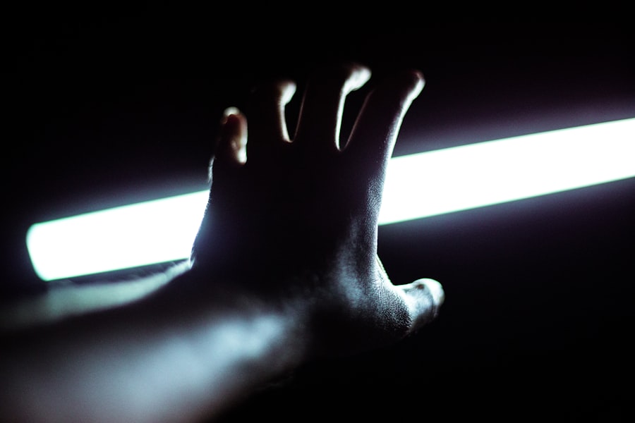 Photo hand-wave sensor light