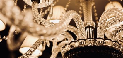 Photo luxury chandelier