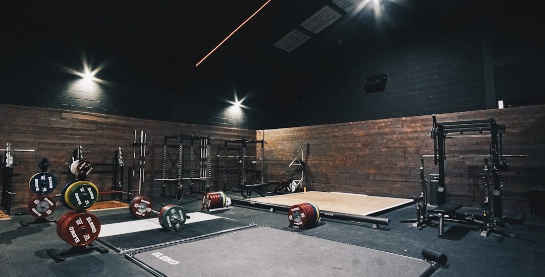 Photo garage gym lighting